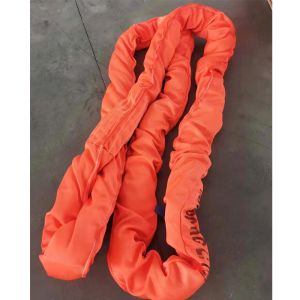 40T Endless Polyester Endless Round Sling For Lifting