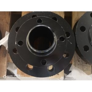 Wn 150lbs Threaded Pipe Flange Dn200 Asme A105n Black Paint
