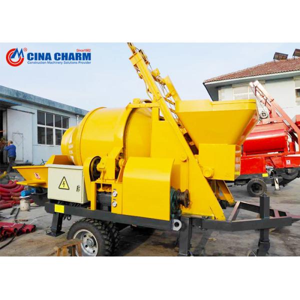 Electric Type JBS30 concrete mixer pump Mobile Concrete Mixer Pump with 100m free pipe