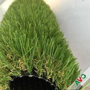 Warm Green Color Soft Hand feeling but Strong Dence Turf Surface for Play Ground