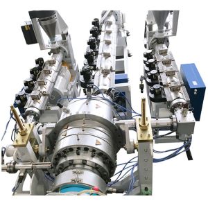 Servo Control HDPE Pipe Extrusion Line Single Screw