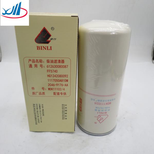 High quality fuel filter WDK11102/4 HG1242080092 1117050AB1DM 2C46-9176-AA 612630080087 FF5740