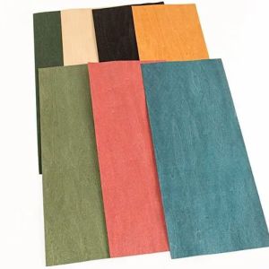 ISO9001 Dyed Wood Veneer OEM Moisture Proof 1.2mm Colored Facing