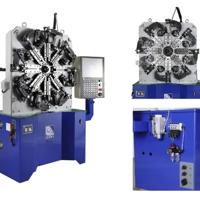 CNC Spring Forming Machine Front View