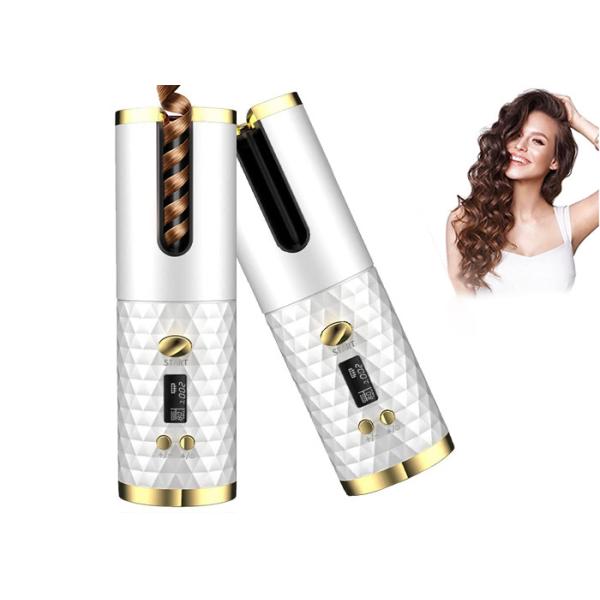 Buy Wireless Ceramic Automatic Rotating Ceramic Hair Curler Rechargeable 50HZ/60HZ at wholesale prices
