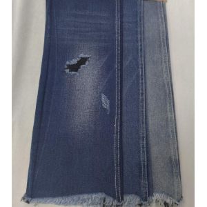 65%Cotton 12.2oz Cotton Rayon Dark Indigo 180cm Denim fabric 10x7 JSD3076B-B