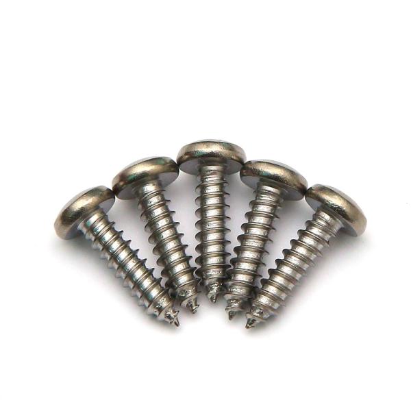 Buy Six Lobes Recess Socket Drive Pan Head Self Tapping Screws A2 304 Stainless Steel at wholesale prices