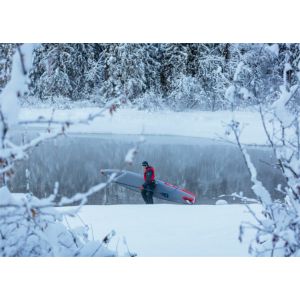 SCT Inflatable SUP Board Staying Safe Cold Weather Snowboard Paddle