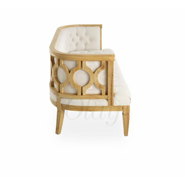 HOT SELL solid Wood Frame Upholstered Wedding desig and partyEvent Sofas