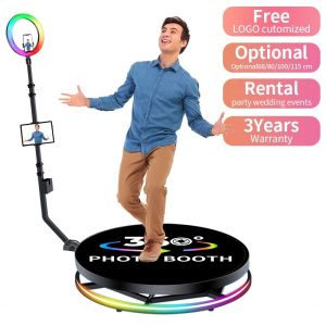 360 Degree Camera Photo Booth High Load-bearing Capacity of 500KG for Party