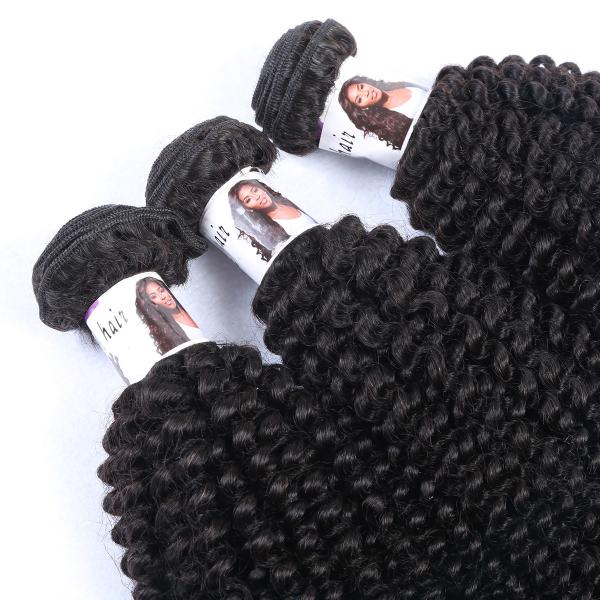 8-36 Inches Tangle Free Wholesale ,Kinky Curl Peerless Remy Peruvian Virgin Hair Weft