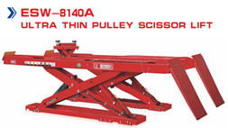 China ULTRA THIN PULLEY SCISSOR LIFT                  ESW-8140A on sale