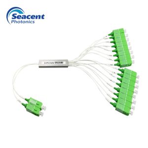 Low Loss Mini 2*16 Fiber Optic PLC Splitter