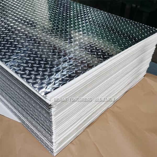 6061 1100 3003 5052 Aluminum Diamond Tread Plate Embossed Aluminum Checkered Plate