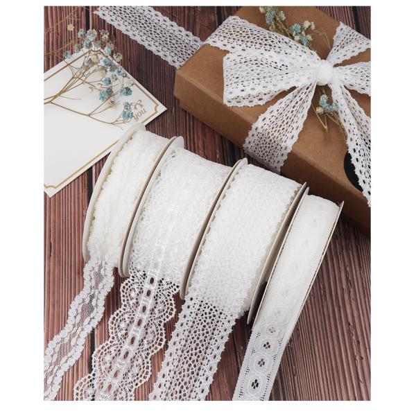 Free sample lace for scarf DIY clothing sewing accessories 25mm 2.5cm braided lace trimming fabric