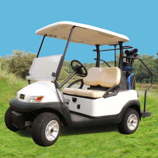 Buy Excar 48V Electric Golf Car Pearlized Trojan Battery Aluminum Chassis at wholesale prices