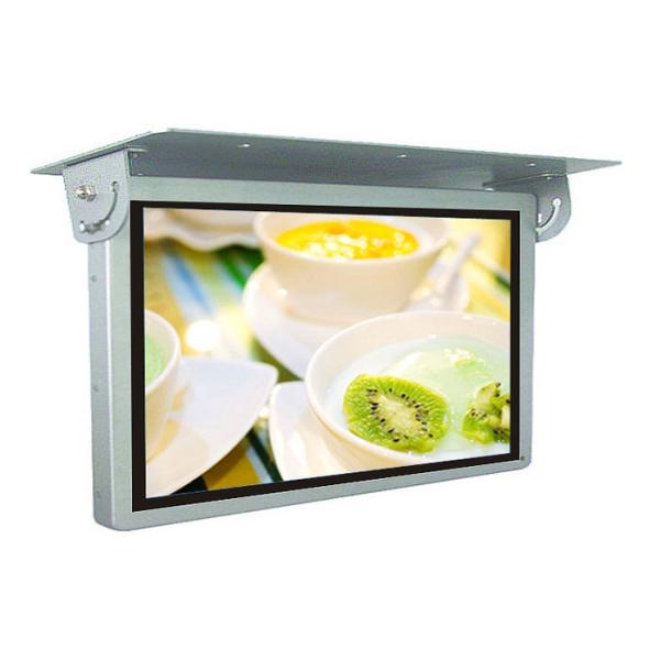 Wall Mounted Bus Digital Signage 18.5 Inch Lcd Car Taxi Advertising Tempred