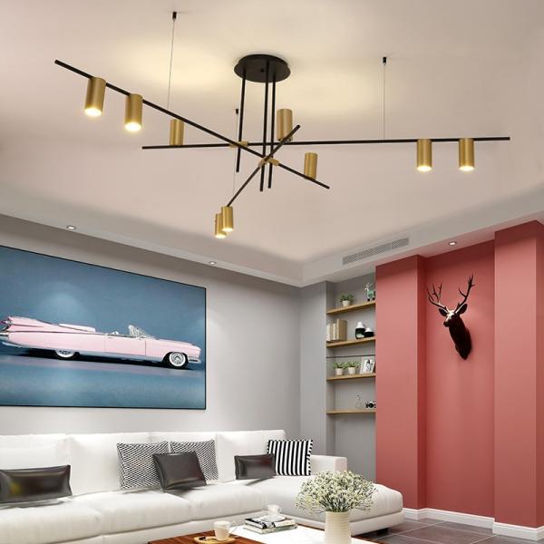 110V 123*55mm LED Modern Hanging Chandelier For Dining Room