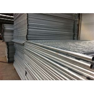 Standard Galvanized Temporary Fence Galvanized Fence Panels High Stability