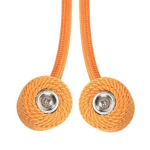 Modern Drapery Curtain Tiebacks With Magnet Lacing