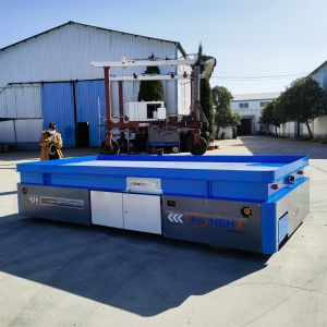 PLC 40T Transport Platform High Speed For Heavy Duty Raw Material