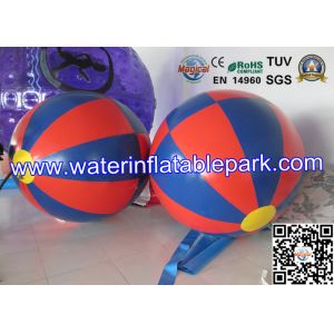 Outdoor Colorful Inflatable Water Ball , 1.5m / 2m Inflatable Water Rolling Ball