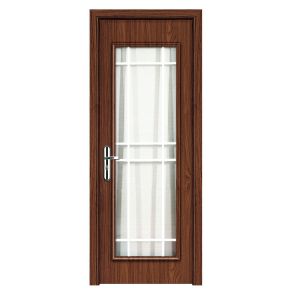 Lightweight Waterproof WPC Hollow Door For Bedroom Bathroom