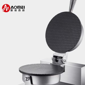 Electric Stainless Steel Waffle Corn Maker for Bakery Packing Size 550*410*290mm