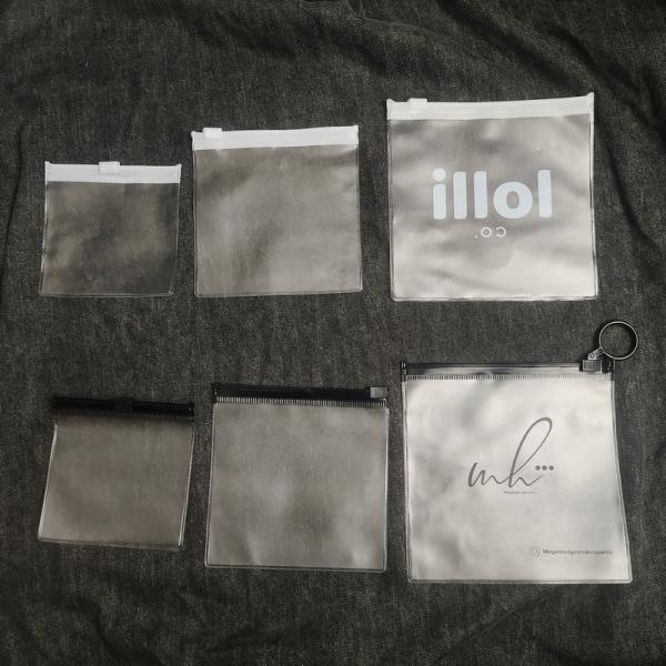 OEM / ODM Plastic Zipper Bag Pouch PVC Printed Voltage Bag Customized