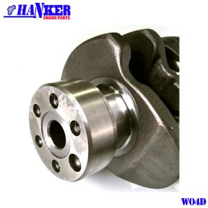 4 cylinders Hino W04D Diesel Engine Crankshaft