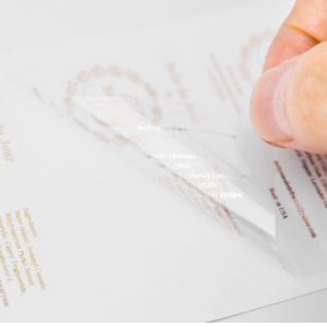 Gold Foil Custom Bottle Labels Embossed Handmade Custom Makeup Labels