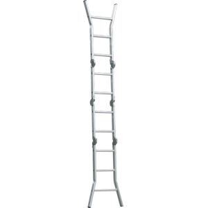 Standard Aluminum Step Ladder 150kg Max Loading Aluminum Folding Ladder