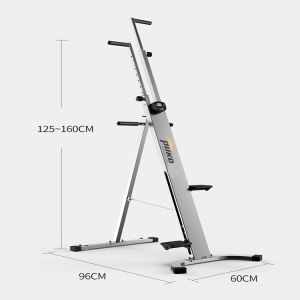 Folding Stepper Exercise Shapers Mountain Vertical Climber Adjustable Height