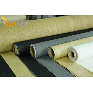 Fiberglass Manufacture Silica Coated Cloth Fabric high temperature fiberglass