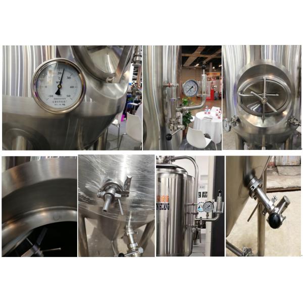 1000L Beer Fermentation Tank Conical Fermenter Equipment For Beer Brewing System
