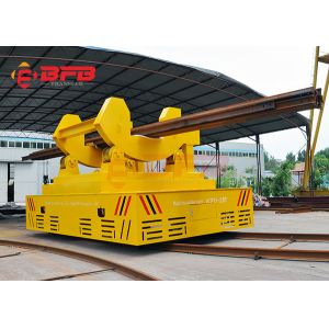 High Temperature Proof Ladle Transfer Trolley Molten Steel Transport