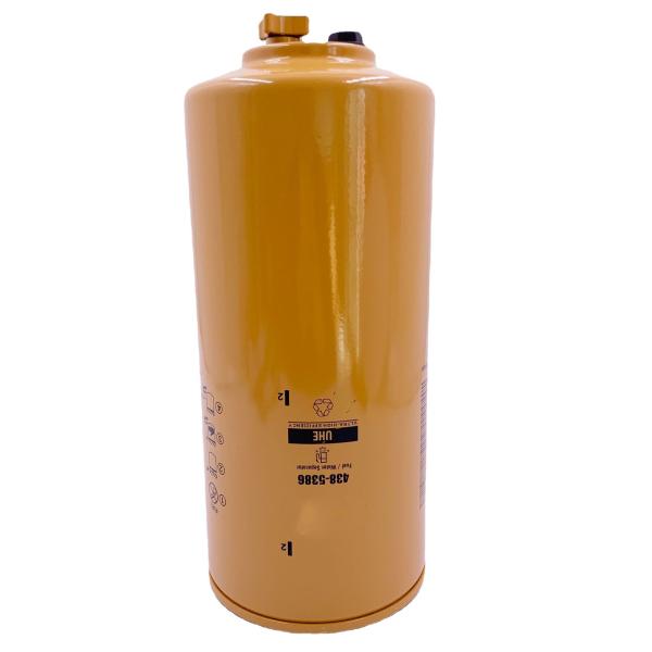 Glass Fiber Core Components Fuel Water Separation Filter 438-5386 for Heavy Equipment