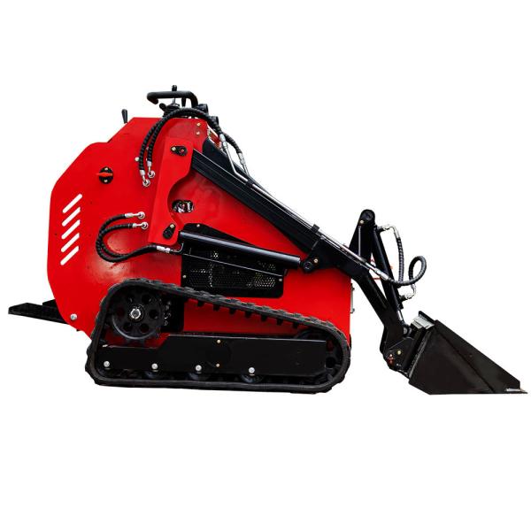 Construction Mini Skid Steer Loader Equipment Easily Quickly Dispose Of Materials