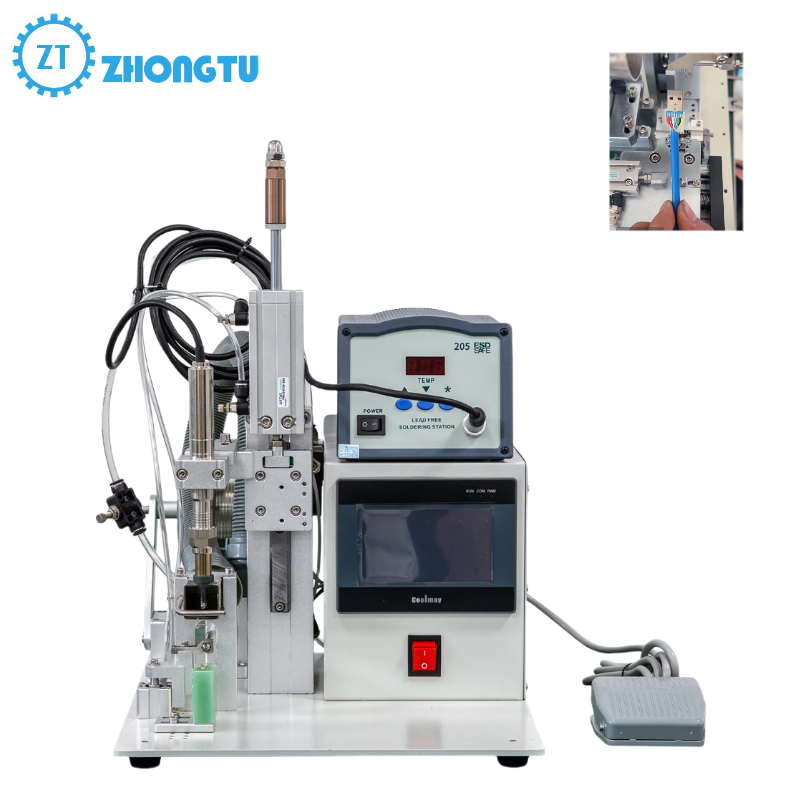 Data Cable Molding Soldering Machine Robot