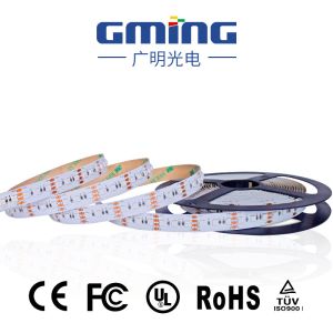 Hydrophilic SMD RGB LED Strip Light Aluminum Body Material 10 Mm PCB Width