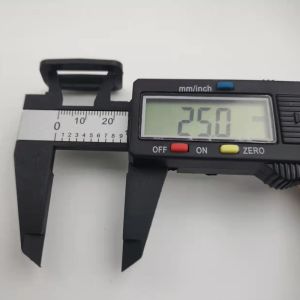 32mm*25mm Backpack Plastic Buckle Slides L Shaped