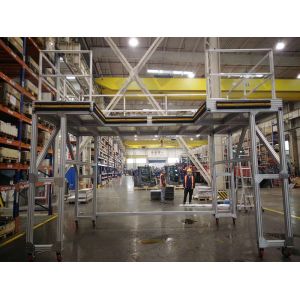 Quality 8080 Assembly Line Climbing Platform Industrial Aluminium Profile for sale