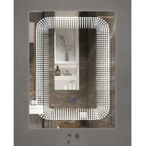 Automatic Glass Mirror Laser Fiber CO2 UV Sandblasting Machine For LED Mirrors