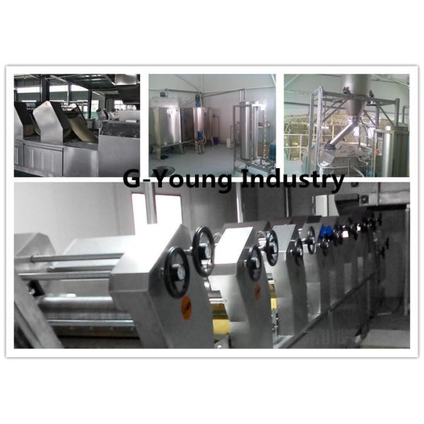Vegetable Instant Noodles Making Machine For Hot Oil Frying Noodle Production