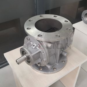 Gravity Flow Mini Sanitary Rotary Valve Airlocks For Constant Discharge