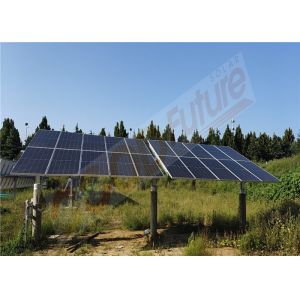 Automatic 1 Axis Solar Tracker Mounting Structure 60 Degree