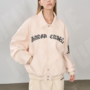 Customizable Unisex Varsity Jacket Mens Streetwear Stretch OEM Service