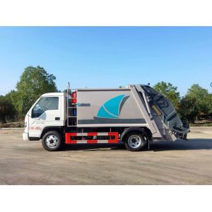 4*2 Rear Loading Garbage Collector Truck Compression Type Compacting Garbage