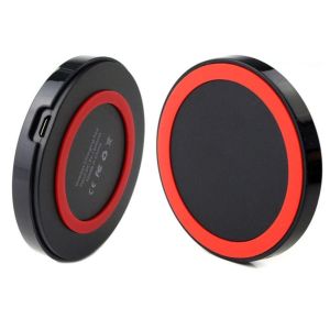 10 Watt Portable Wireless Charger / Mobile Phone Charging Pad Plastic Shell