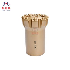 Quality Forging Manufacturing Process T51 102mm Rock Drilling Tool Thread Drill Bit Down The Hole Button Bit Benefit for sale